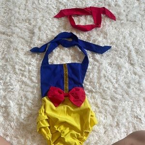 6-9 month Snow White romper